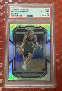 2023 Prizm WNBA Silver Prizm #125 Becky Hammon San Antonio Stars PSA 10 POP 1 - Picture 1 of 2