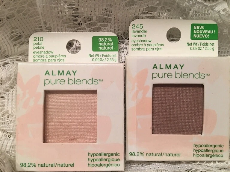 "2" Almay pure blendseyeshadow - 210 petal 98.2% natural - Image 1 of 2