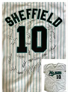 ⚾️ 1997 Florida Marlins World Series Champions Team Signed Autograph Jersey! - Picture 1 of 6