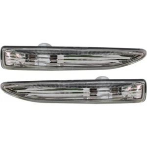 Fits 2002-2008 BMW 745i Side Repeater Light Pair BM2570118 + BM2571118 - Picture 1 of 3