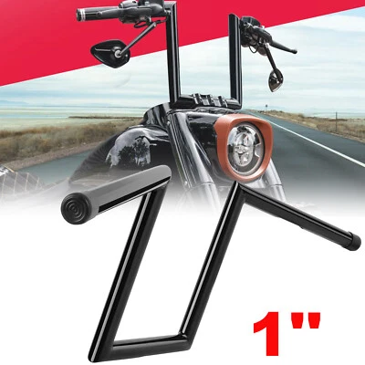 Manillar de moto Z-Bars 1" 25 mm para Honda Shadow VLX 600 VT600C 700 750 Foto 1 de 4