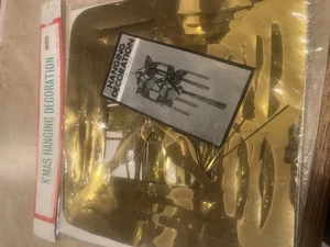 Vintage X'mas Hanging Decoration Made in Hong Kong christmas NOS unopened - Picture 1 of 4