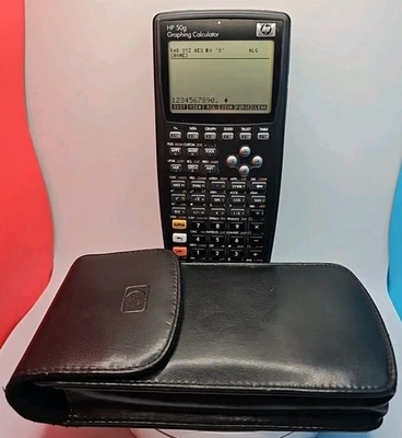 HP 50g Graphing Calculator With HP Case Tested & Working Great Condition! - Image 1 of 4