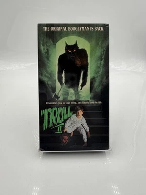 Troll II 2 VHS (1992 Columbia Tristar) Horror Rare Cult  - Image 1 of 4