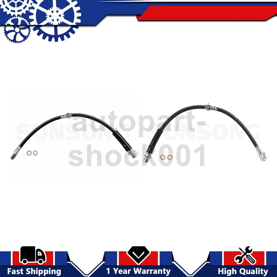 Manguera de línea de freno delantero Sunsong para Chevrolet Astro_AH 2000 2001 2002 Foto 1 de 4