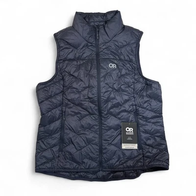 Outdoor Research SuperStrand LT Vest Womens XL Navy Blue Puffer Insulated NWT - Image 1 of 4