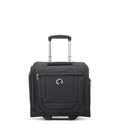 DELSY PARIS HELIUM DLX SOFTSIDE LUGGAGE UNDER-SEATER 16 INCH - BLACK - Image 1 of 4