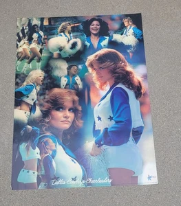 BEAUTIFUL DALLAS COWBOYS CHEERLEADERS VINTAGE POSTER!!!! - Picture 1 of 1