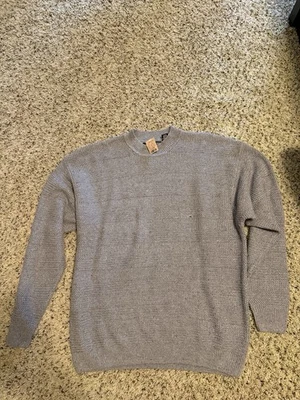 XL Vintage Grey Structure Sweater NWT - Image 1 of 4