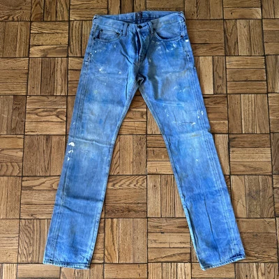 Rare PRPS JEANS 30x32 (worn Once Or Twice) Artifacts Are Intentional  - Image 1 of 4