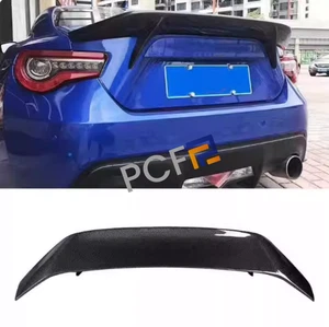 Fits Subaru BRZ Scion FRS Toyota FT86 GT86 Rear Trunk Real Carbon Spoiler Wing - Picture 1 of 11