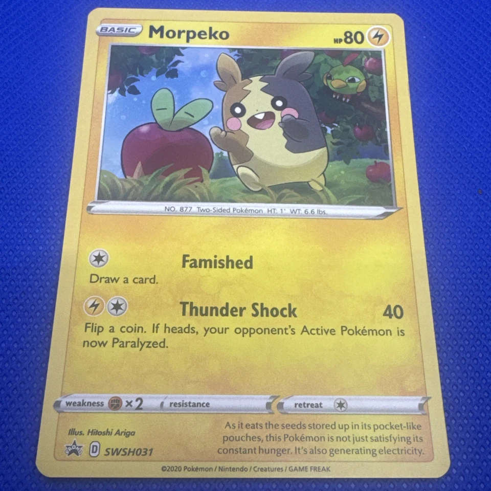 Morpeko SWSH031 SWSH: Sword & Shield Promo Cards Holo - Image 1 of 1
