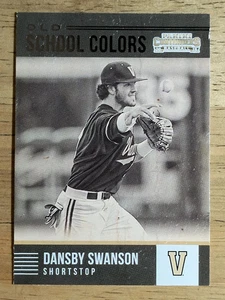 2015 Panini Contenders Old School Colors #38 Dansby Swanson - Bild 1 von 2