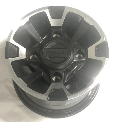 Polaris Ranger XP 1000 Premium 20 Wheel Rim Rear 1523041-266 48573 Black Silver - Image 1 of 4