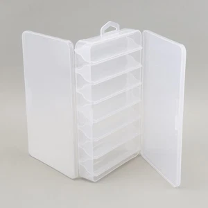 For Minnow Shrimp Bait Metal Spoon Lure Storage Multifunction Fishing Tackle Box - Picture 1 of 11