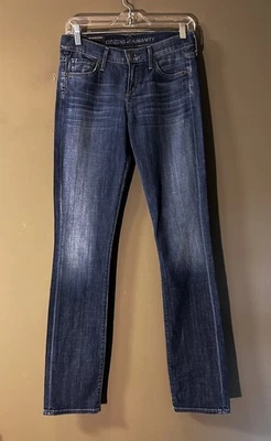 Pantalones de mezclilla para mujer Citizens Of Humanity Ava tiro bajo rectos boho talla 26 alto (29x33) Foto 1 de 4