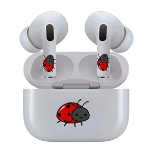 AirSkins for AirPods 4, Lady Bug Design Decals, Scratch-Resistant - Picture 1 of 3