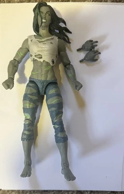 Marvel Legends Grey She-Hulk Super Skrull BAF Wave Loose Figure ONLY Complete - Image 1 of 2