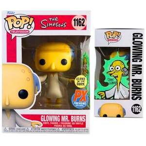 Funko Simpsons Glowing Mr Burns 1162 Signed Hand Drawn Sketch Art by Dave Warren - Picture 1 of 8
