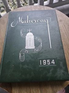 1954 Mamaroneck High School Yearbook "Mahiscan" New York NY - Picture 1 of 1