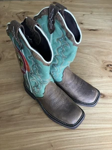 Justin Botas Mujer L2904 Talla 6B Cuero Envío Gratis - Imagen 1 de 8