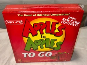 Apples To Apples To Go Travel Edition Family Card Game - BRAND NEW SEALED - Picture 1 of 4