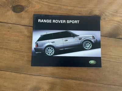 Range Rover Sport Sales Uk Brochure 2005 - Image 1 of 4