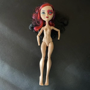 Ever After High bambola Lizzie cuori libro festa Mattel 2012 nuda senza mani - Foto 1 di 2