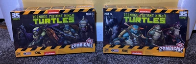 TEENAGE MUTANT NINJA TURTLES PACK 1 & 2 ZOMBICIDE CMON NEW TMNT IDW - Image 1 of 4