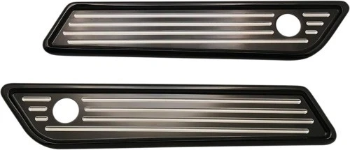 Чехлы с шариковой фрезеровкой для седельных сумок Pro-One Performance — черные для мотоциклов - Изображение 1 из 3