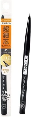 CEZANNE Super Fine Eyebrow 0.02g 05 Natural Gray Retractable Type - Image 1 of 4