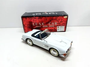 BMW 507 Cabrio Giocattolo Vintage Latta con Frizione 30 cm Luxe Car MF 343 - Foto 1 di 6