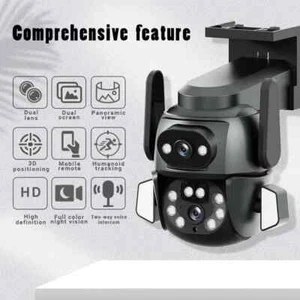 HD Security Camera Intelligent Human Body Recognition Tracking and Alarm Device - Picture 1 of 16