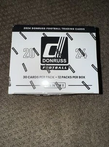 2024 PANINI NFL DONRUSS FOOTBALL FAT PACK BOX FACTORY SEALED IN HAND - Bild 1 von 2