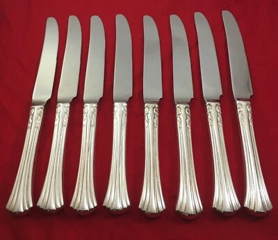 Cuchillo de cena Towle Supreme Cutlery CLASSIC PLUME 1986 8 piezas HH Corea Foto 1 de 4