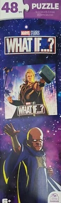 Marvel Studios ¿Qué pasaría si...? Rompecabezas Thor Spinmaster 48 piezas, nuevo Foto 1 de 3