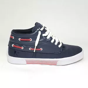 Rocawear Roc-The-Boat Sneakers Navy White Red US 12 EU 46 - Picture 1 of 13