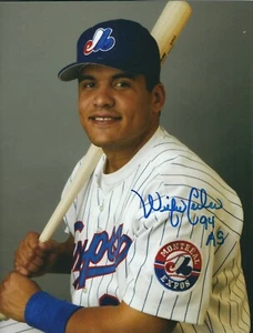 Autogramm 8x10 WIL CORDERO "94 AS" Montreal Expos Foto - mit COA - Bild 1 von 1