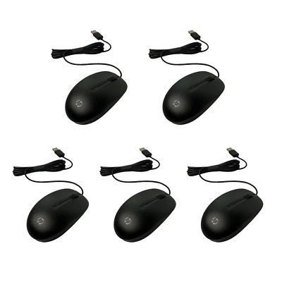 Lot 5 | 10 | 20 | 50 NEW HP USB Wired Desktop Mouse - Image 1 of 4