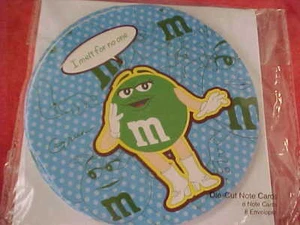 Note Cards I Melt for No One M&M's Blank Qty Eight With Envelopes All Occasions - Picture 1 of 4