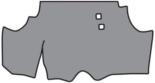 Alfombrilla de espuma para maletero Pontiac Firebird 1978-1981 1 pieza Foto 1 de 1