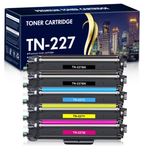 TN227 Toner TN223 Compatible with Brother MFC-L3770CDW HL-L3210CW L3290CDW LOT - Picture 1 of 14