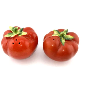 Vintage Holt Howard Tomaten Tomaten Salz & Pfefferstreuer Japan 1962 - Bild 1 von 6
