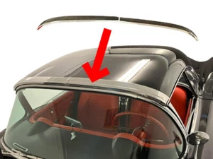 3tlg. Zierleisten Leisten Molding Set vorne an Corvette C1 Hardtop 56-62 - Picture 1 of 3
