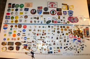 Coins Tokens Alaska Button Politcal Campaign Pin Military Patch & More 300 Lot - Picture 1 of 24