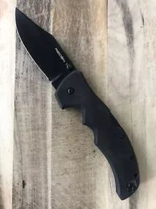 Cold Steel Knives RECON 1 clip point black Lockback Lock Blade Knife - Picture 1 of 17