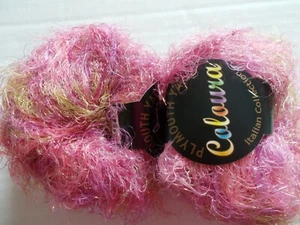 Plymouth Yarn Coloura Italian Collection Luxusgarn, Glitzerrosa, 2 Stück - Bild 1 von 3