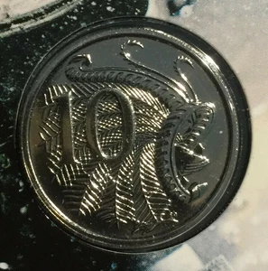 2013 Australian Ten cent 10c coin - Lyrebird - UNC ex mint set - Picture 1 of 2