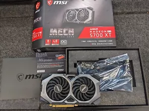 MSI Radeon RX5700XTMECH OC 8GB GDDR6 Graphics Card - Picture 1 of 14