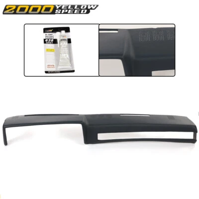 Fit For 1981-1991 Chevrolet Chevy GMC SUV Pickup Trucks Dark Dash Pad Cover  Foto 1 de 4